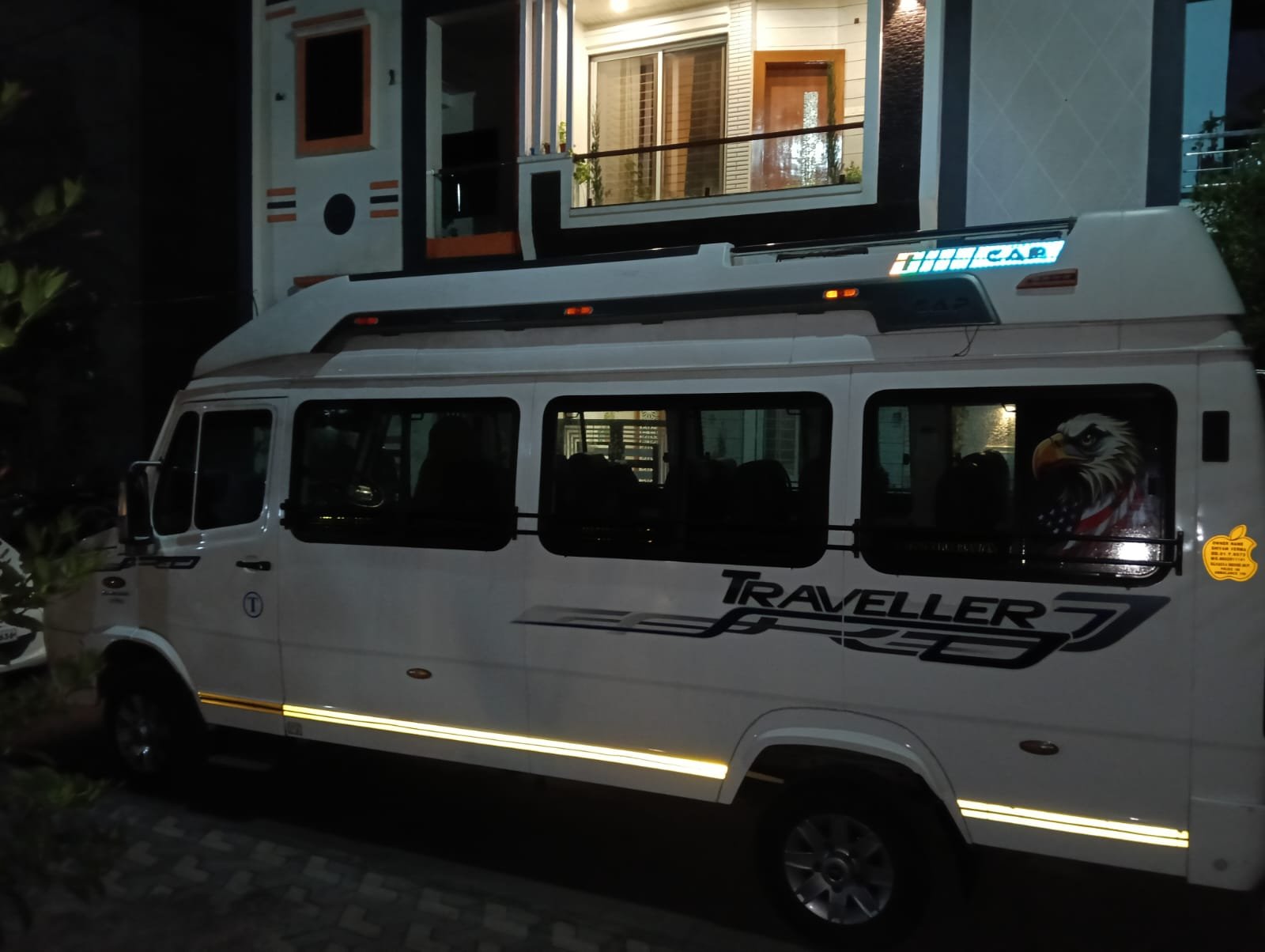 17 Seater Tempo Traveller rental in Indore — photo 2